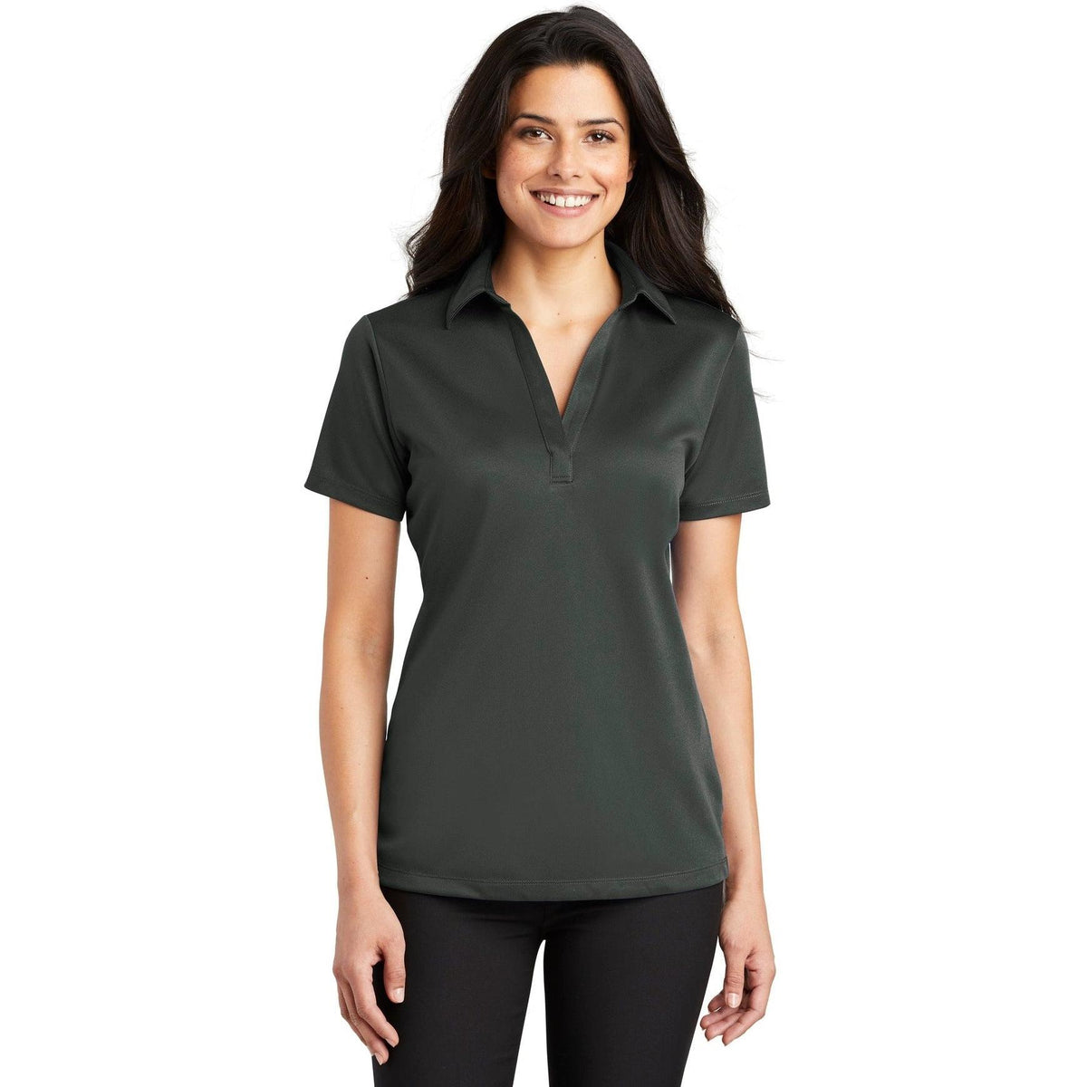 no-logo Port Authority Women's Silk Touch Performance-Regular-Port Authority-Thread Logic