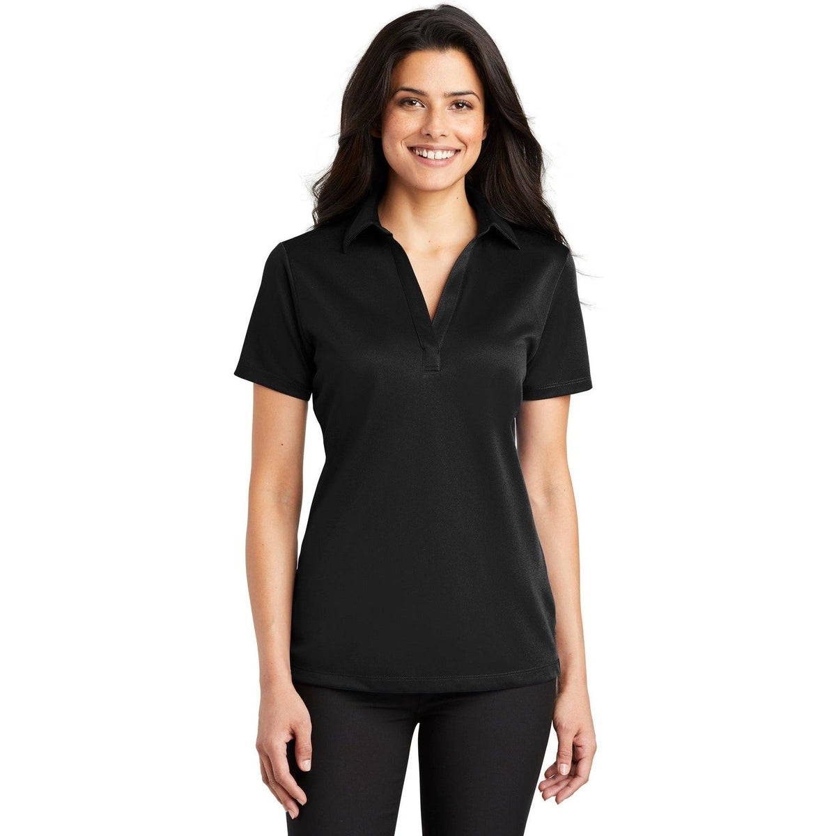 no-logo Port Authority Women's Silk Touch Performance-Regular-Port Authority-Thread Logic