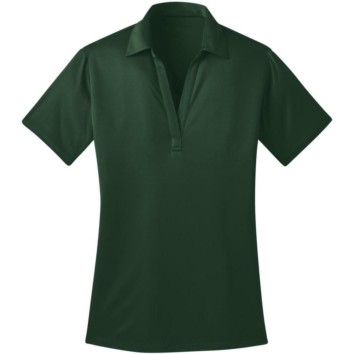 no-logo Port Authority Women's Silk Touch Performance-Regular-Port Authority-Dark Green-XS-Thread Logic