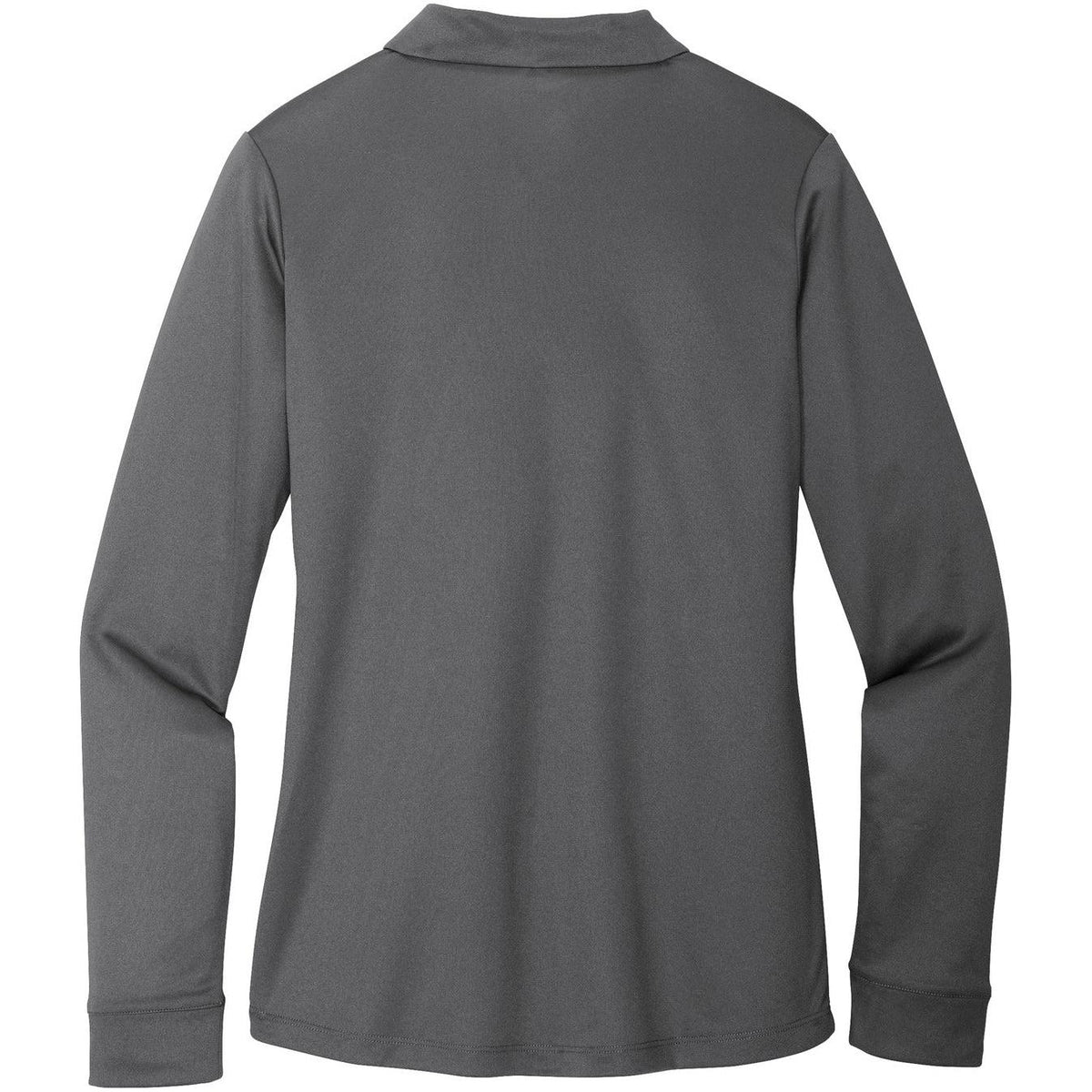 no-logo Port Authority Women's Silk Touch Performance Long Sleeve Polo-Polos-Port Authority-Thread Logic
