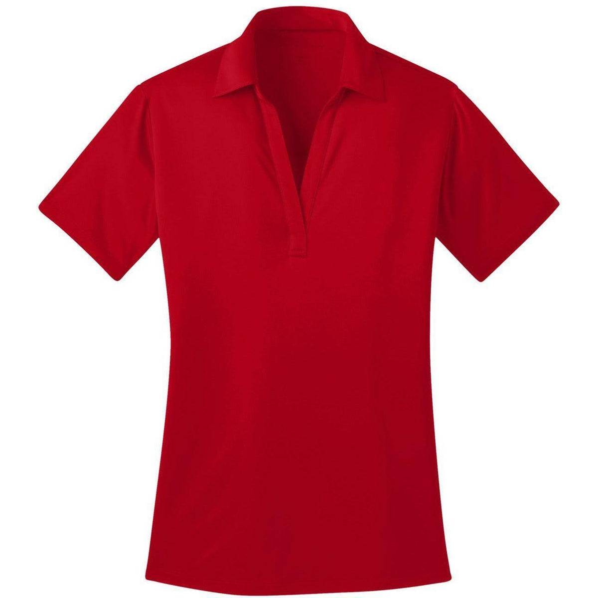 no-logo Port Authority Women's Silk Touch Performance-Regular-Port Authority-Red-XS-Thread Logic