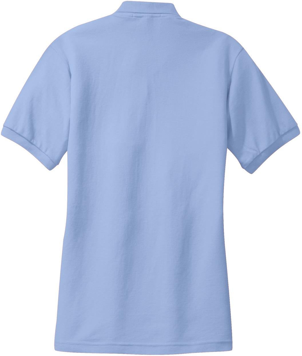 no-logo Port Authority Ladies Silk Touch Polo-Regular-Port Authority-Thread Logic