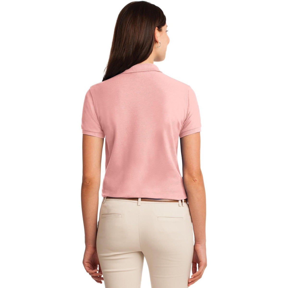 no-logo Port Authority Women's Silk Touch Polo-Regular-Port Authority-Thread Logic