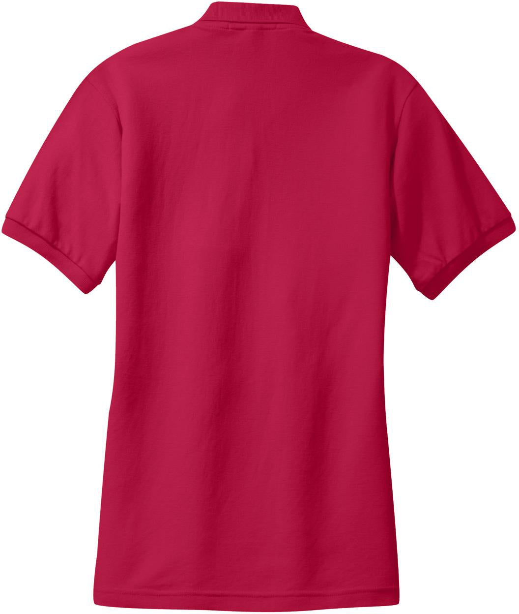 no-logo Port Authority Ladies Silk Touch Polo-Regular-Port Authority-Thread Logic