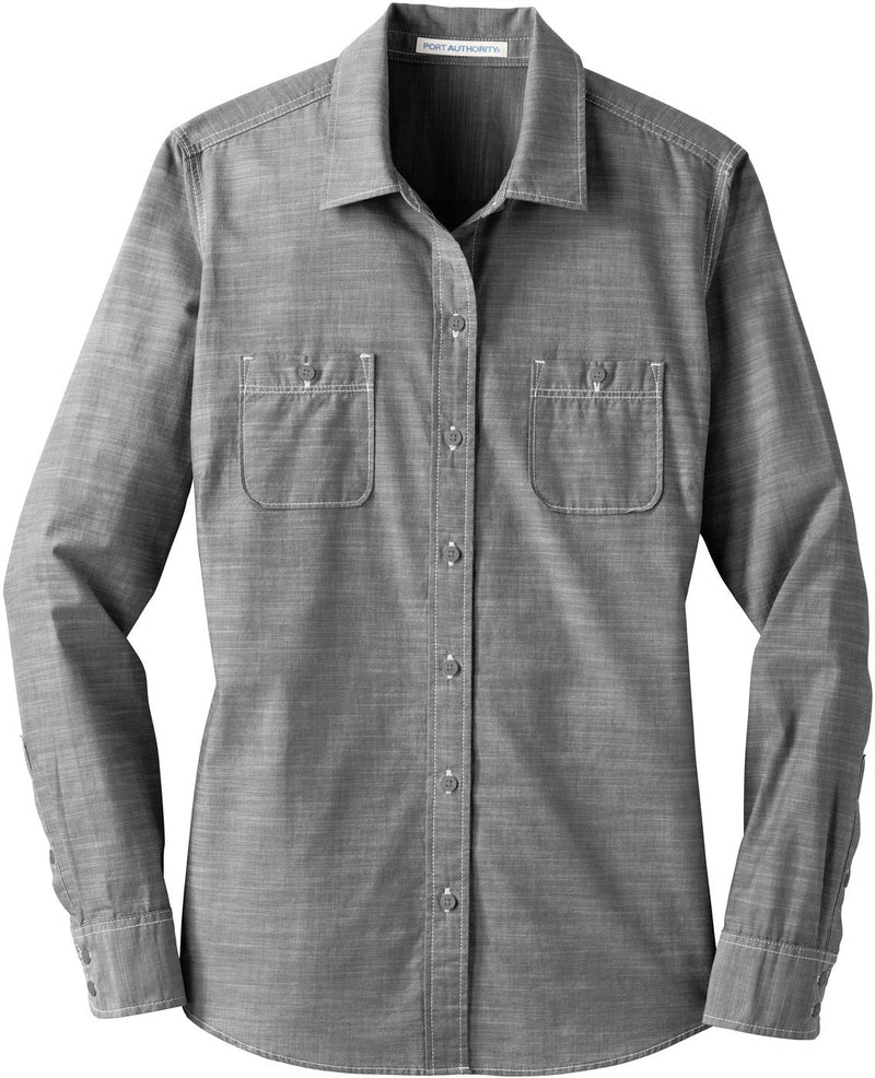 Port Authority Ladies Slub Chambray Shirt