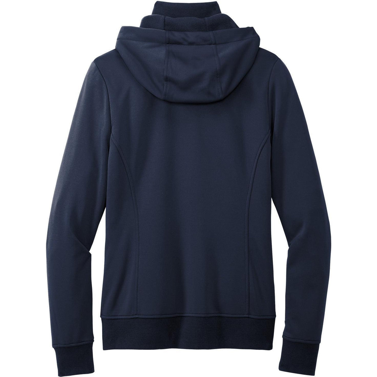 no-logo Port Authority Ladies Smooth Fleece Hooded Jacket-Apparel-Port Authority-Thread Logic
