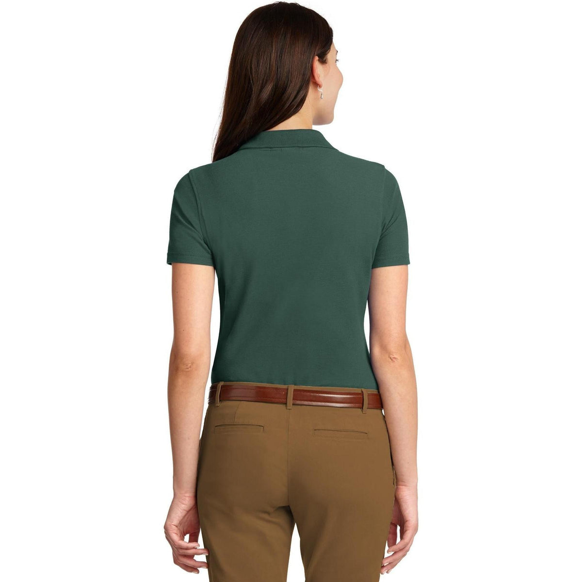 no-logo Port Authority Women's Stain-Resistant Polo-Regular-Port Authority-Thread Logic