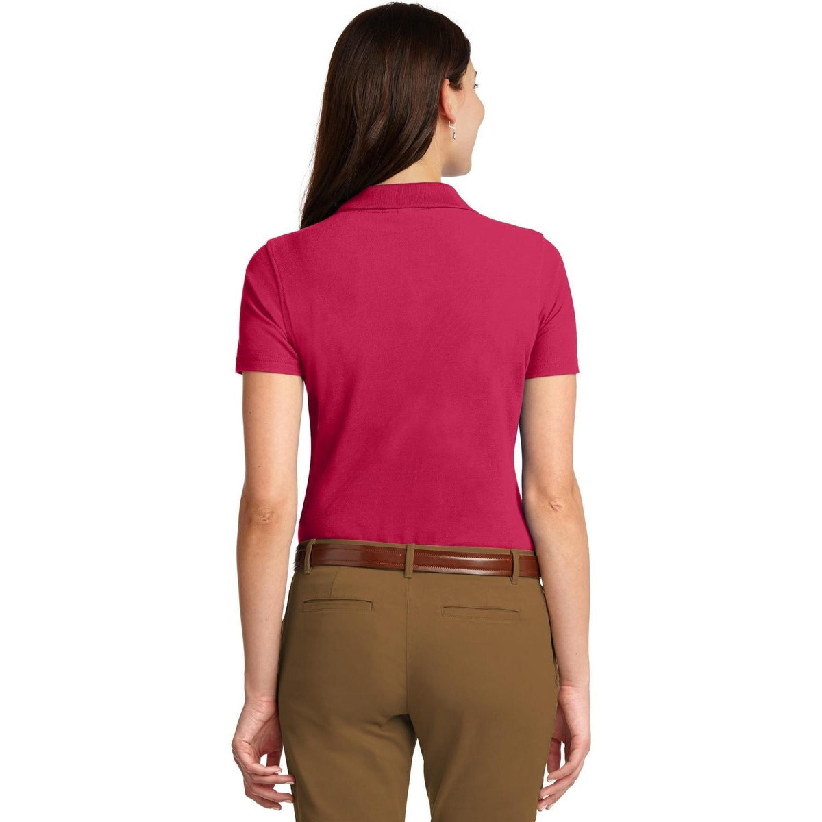 no-logo Port Authority Women's Stain-Resistant Polo-Regular-Port Authority-Thread Logic
