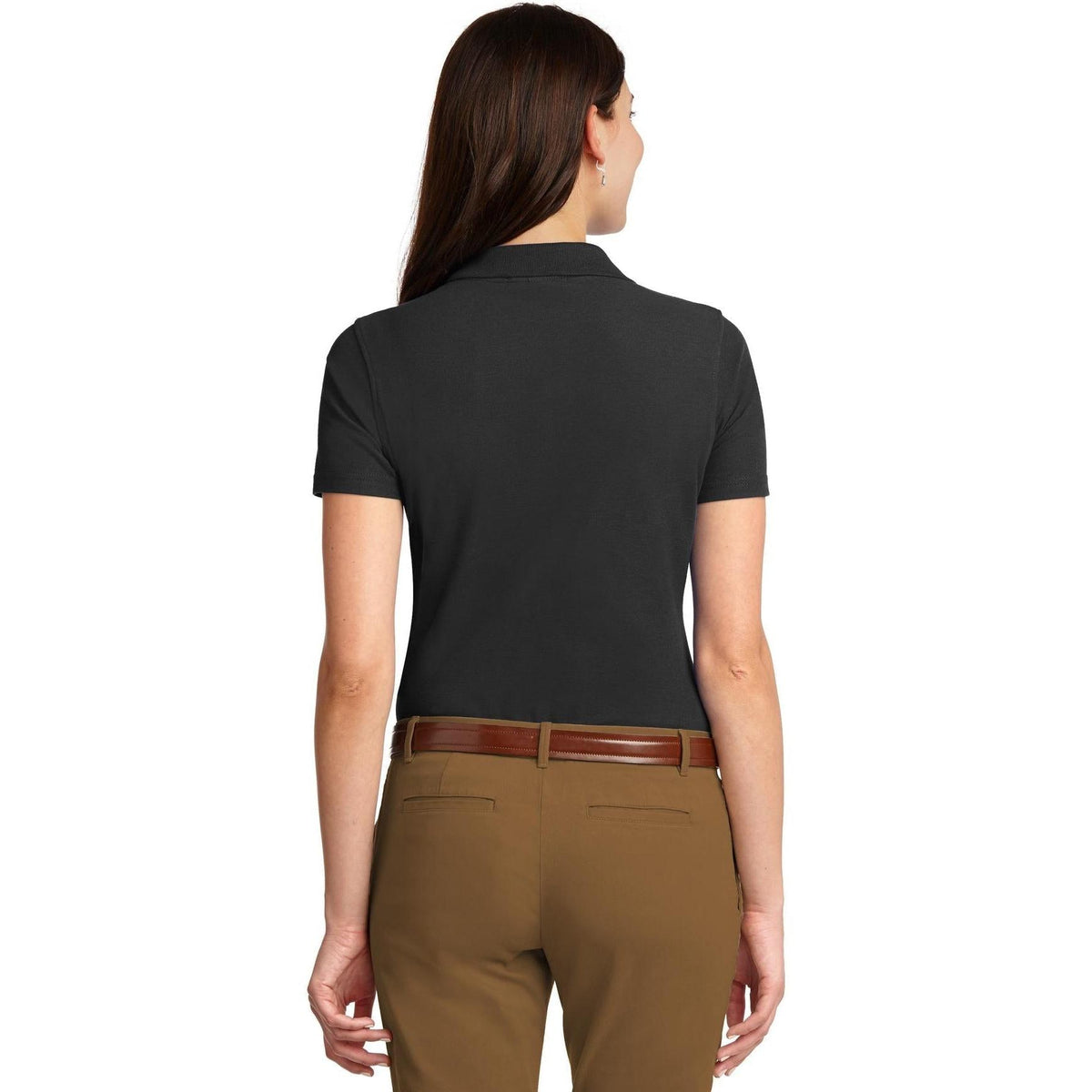 no-logo Port Authority Women's Stain-Resistant Polo-Regular-Port Authority-Thread Logic
