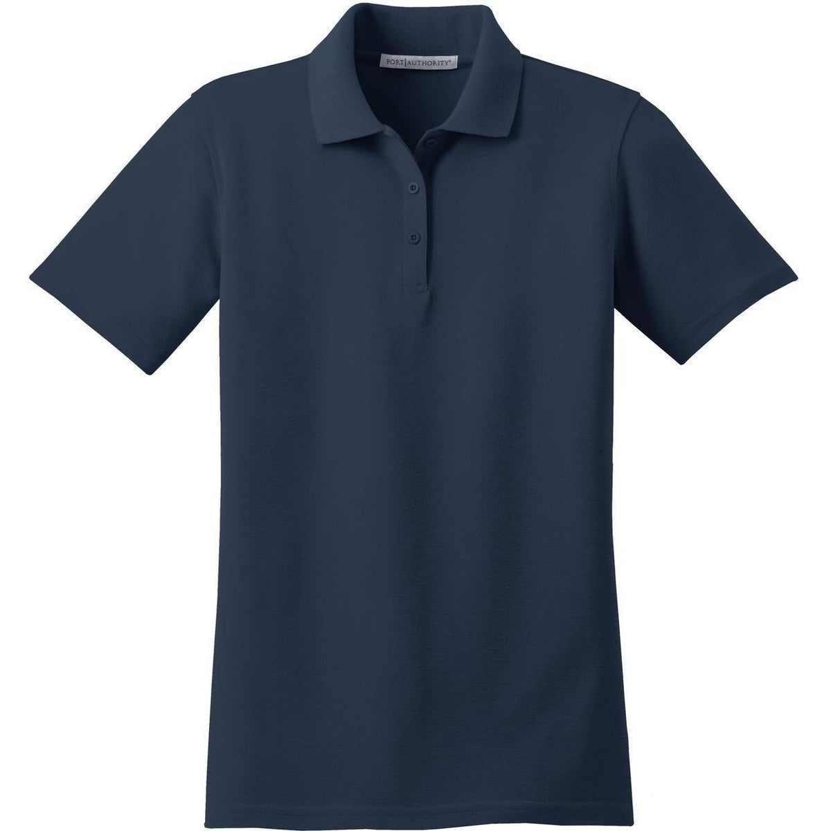 no-logo Port Authority Women's Stain-Resistant Polo-Regular-Port Authority-Navy-XS-Thread Logic