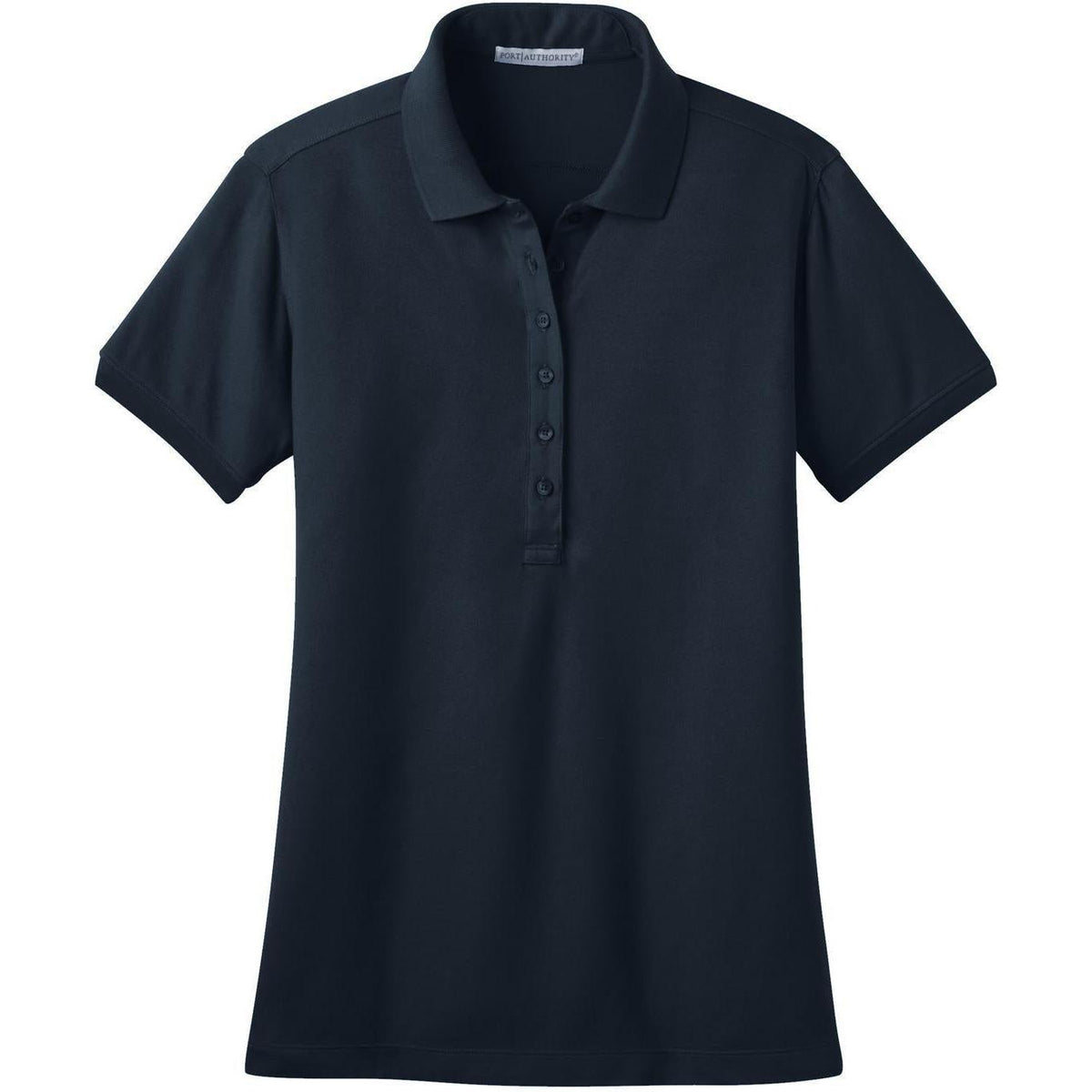 no-logo Port Authority Ladies Stretch Pique Polo