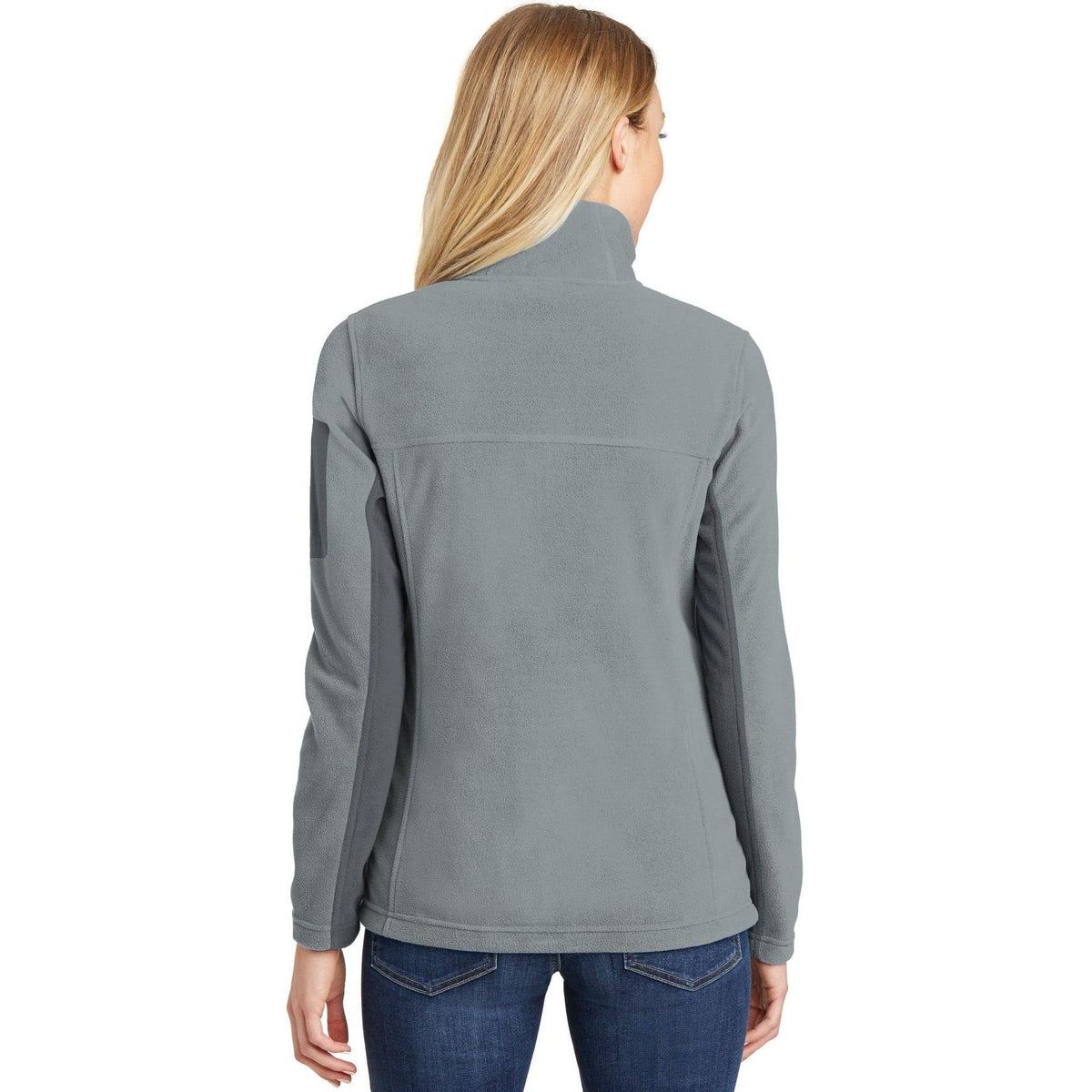 no-logo Port Authority Ladies Summit Fleece Full-Zip Jacket-Regular-Port Authority-Thread Logic
