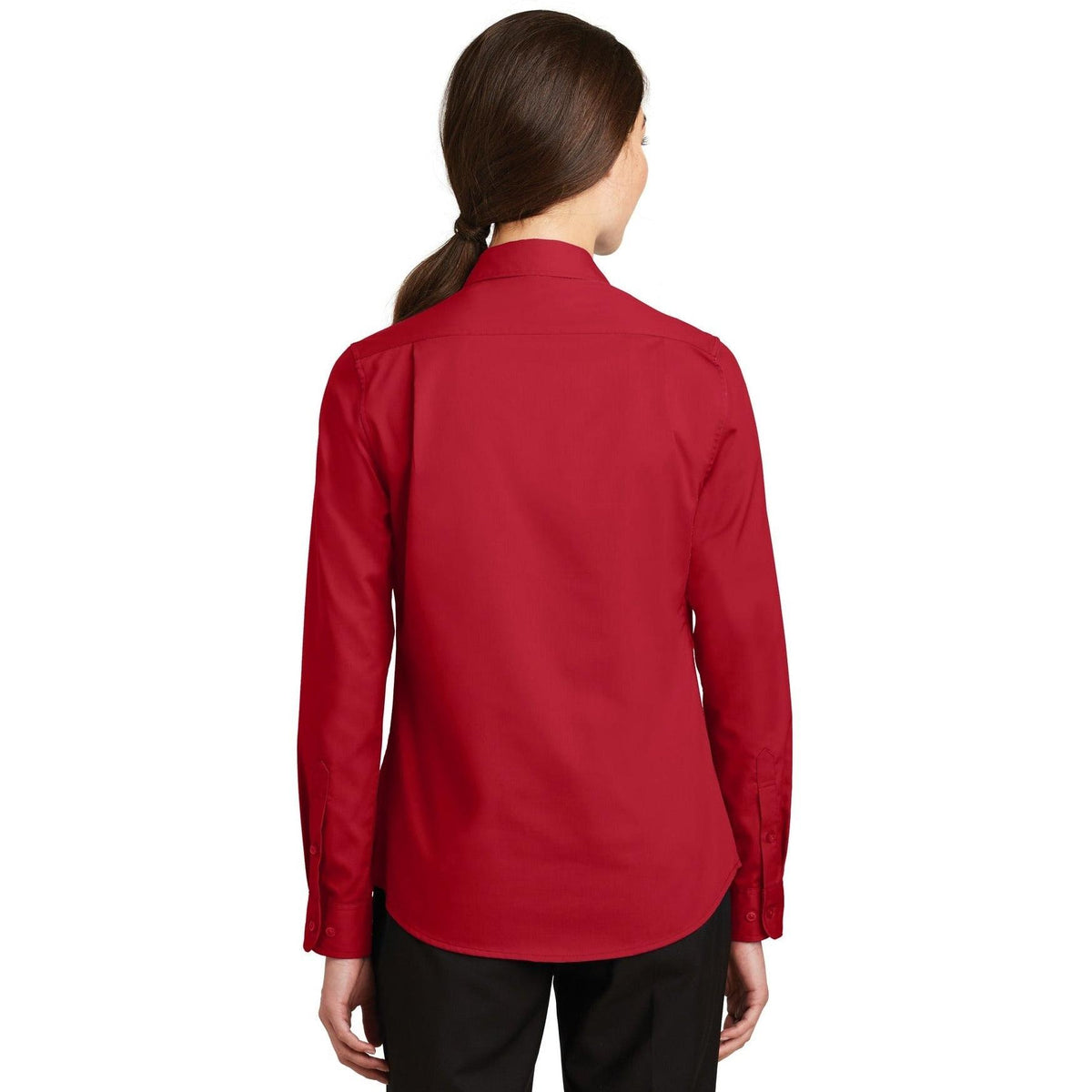 no-logo Port Authority Ladies Superpro Twill Shirt-Regular-Port Authority-Thread Logic