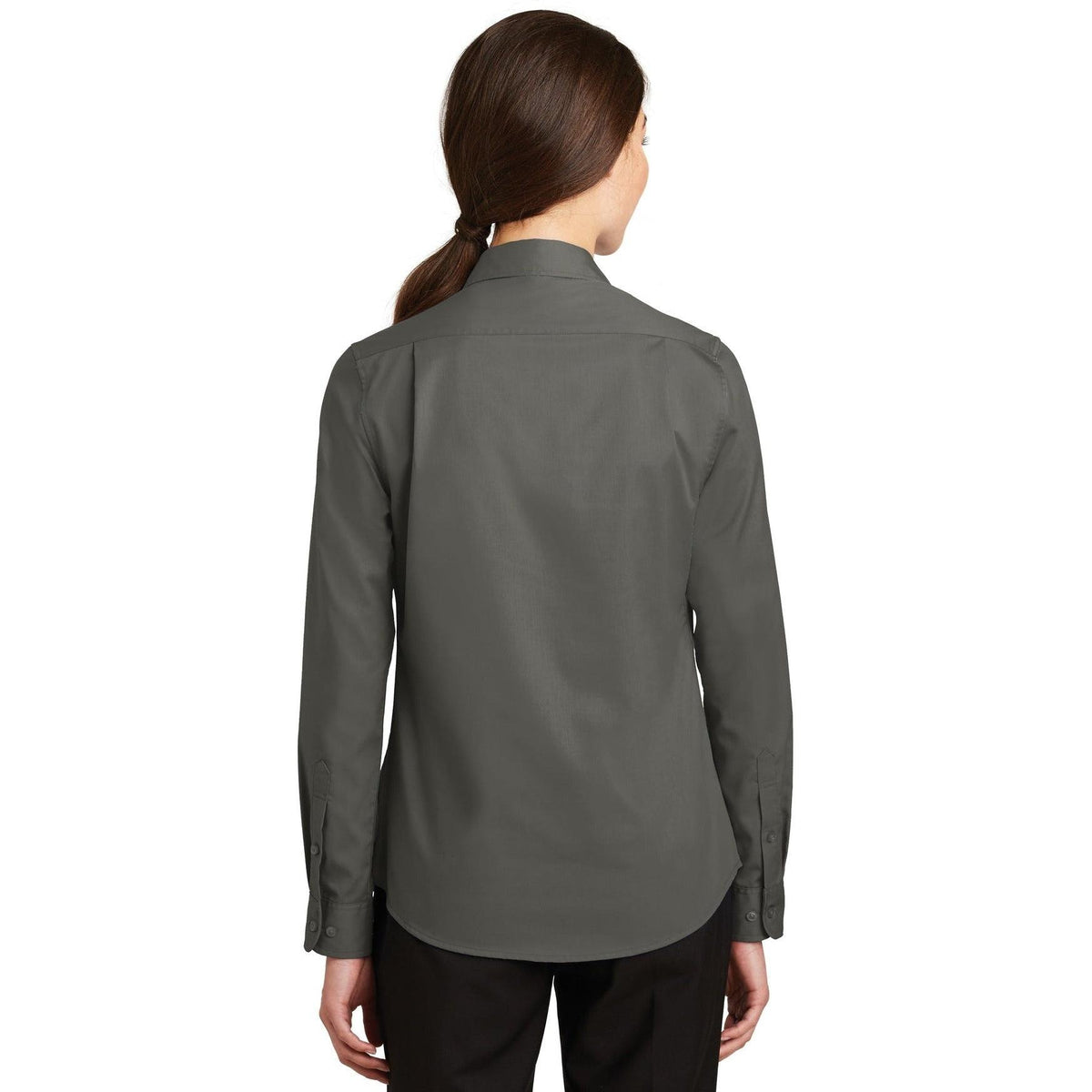 no-logo Port Authority Ladies Superpro Twill Shirt-Regular-Port Authority-Thread Logic