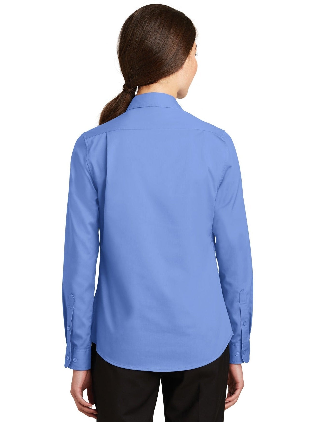 no-logo Port Authority Ladies Superpro Twill Shirt-Regular-Port Authority-Thread Logic
