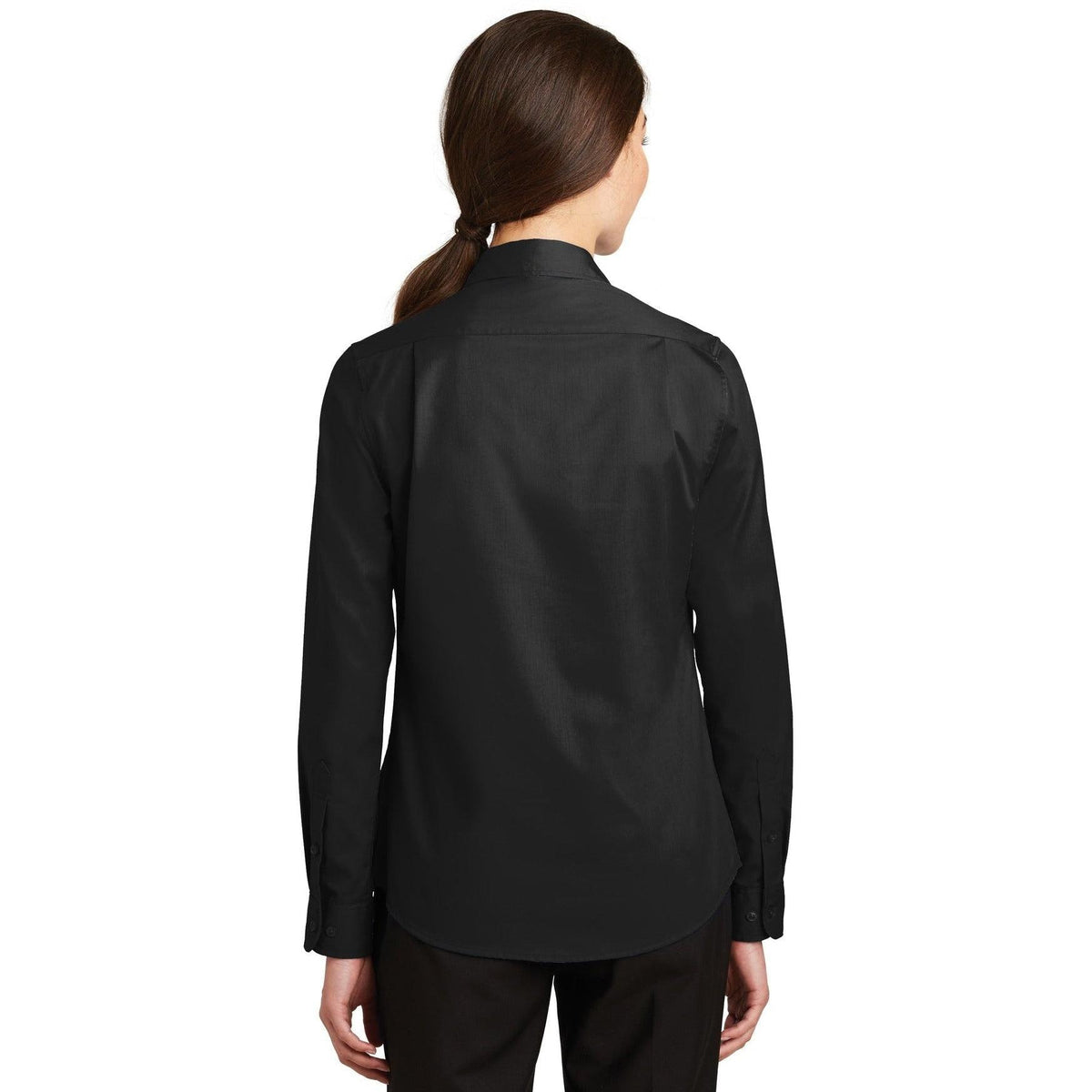 no-logo Port Authority Ladies Superpro Twill Shirt-Regular-Port Authority-Thread Logic