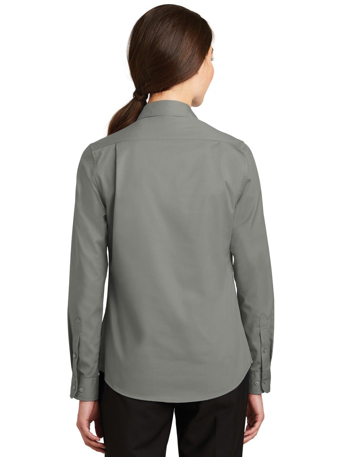 no-logo Port Authority Ladies Superpro Twill Shirt-Regular-Port Authority-Thread Logic