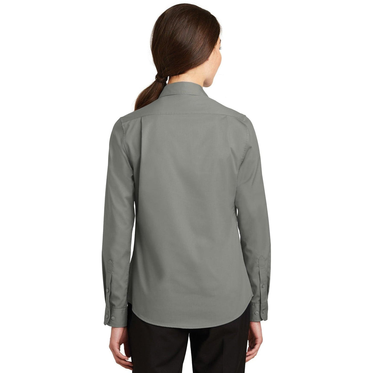no-logo Port Authority Ladies Superpro Twill Shirt-Regular-Port Authority-Thread Logic