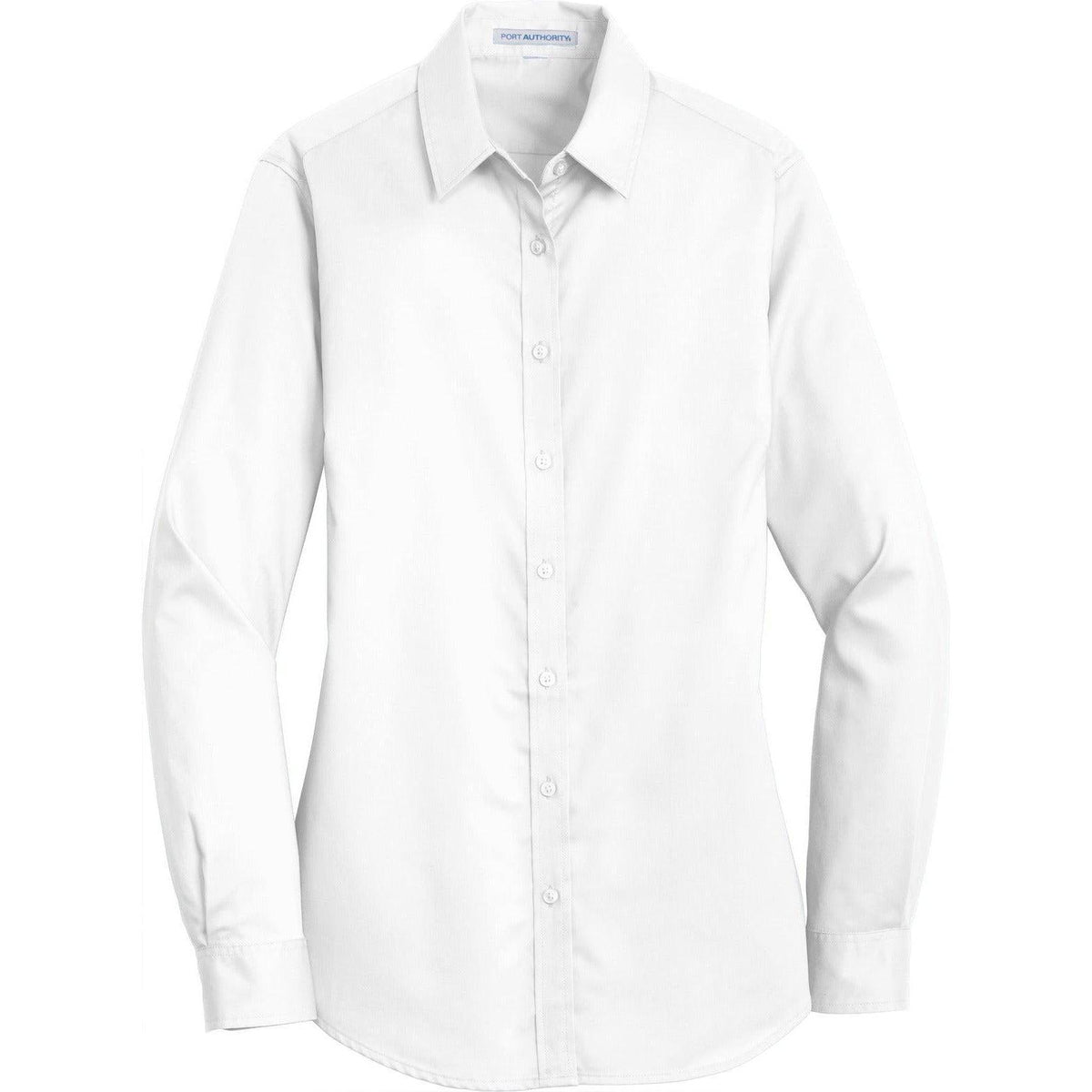 no-logo Port Authority Ladies Superpro Twill Shirt