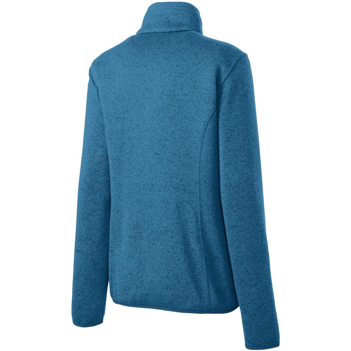 no-logo Port Authority Women's Sweater Fleece Jacket-Regular-Port Authority-Thread Logic