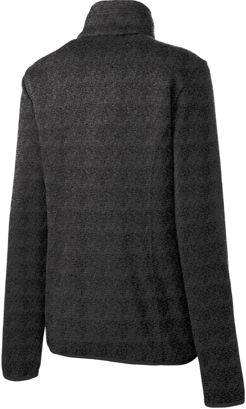 no-logo Port Authority Ladies Sweater Fleece Jacket-Regular-Port Authority-Thread Logic