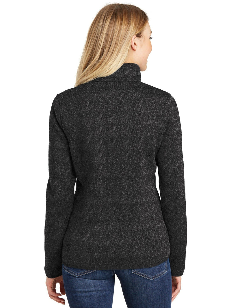 no-logo Port Authority Ladies Sweater Fleece Jacket-Regular-Port Authority-Thread Logic