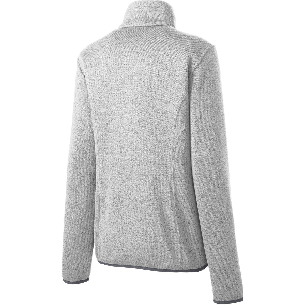 no-logo Port Authority Women's Sweater Fleece Jacket-Regular-Port Authority-Thread Logic