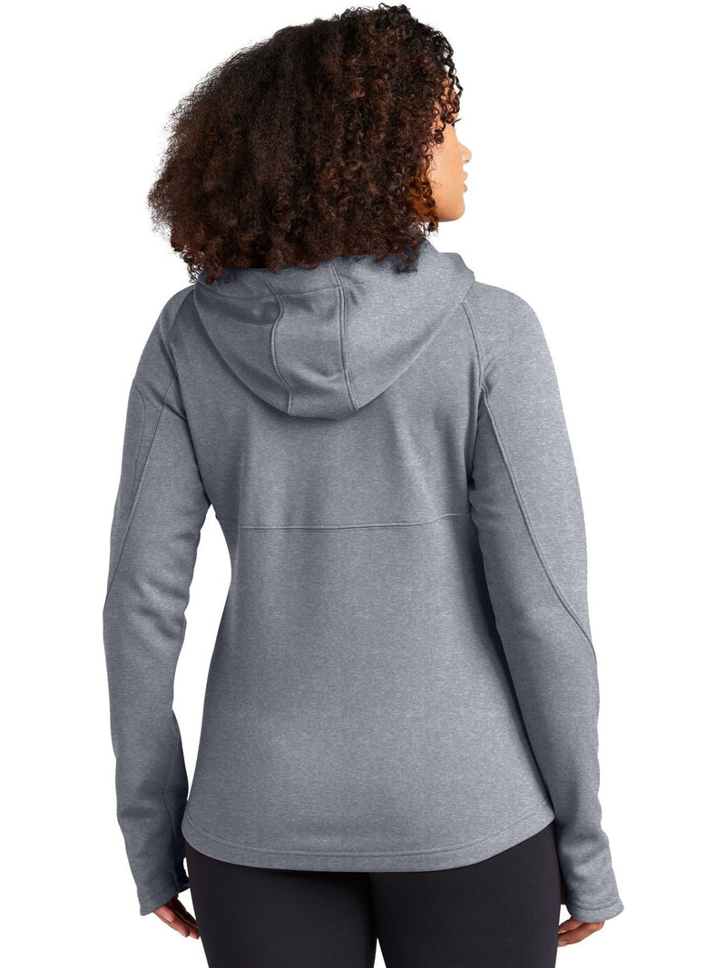 no-logo Port Authority Ladies Tech Fleece Full-Zip Hooded-Regular-Port Authority-Thread Logic