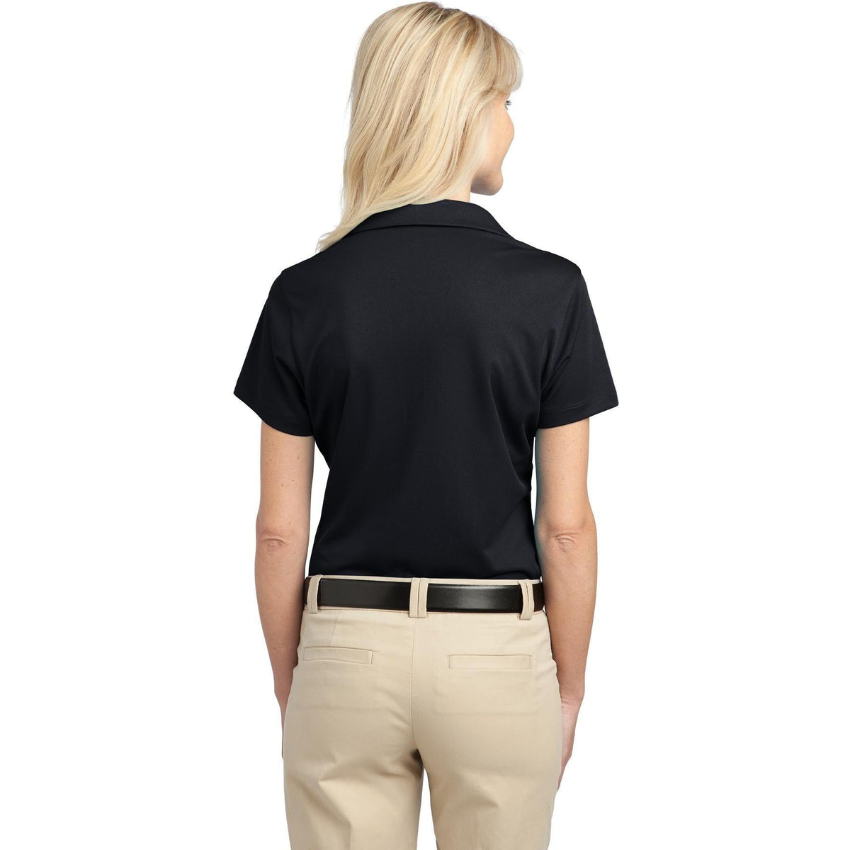 no-logo Port Authority Ladies Tech Pique Polo-Active-Port Authority-Thread Logic