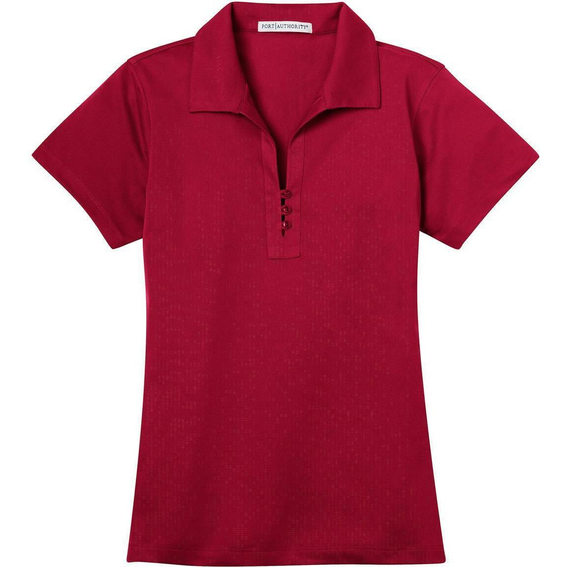 no-logo Port Authority Ladies Tech Pique Polo