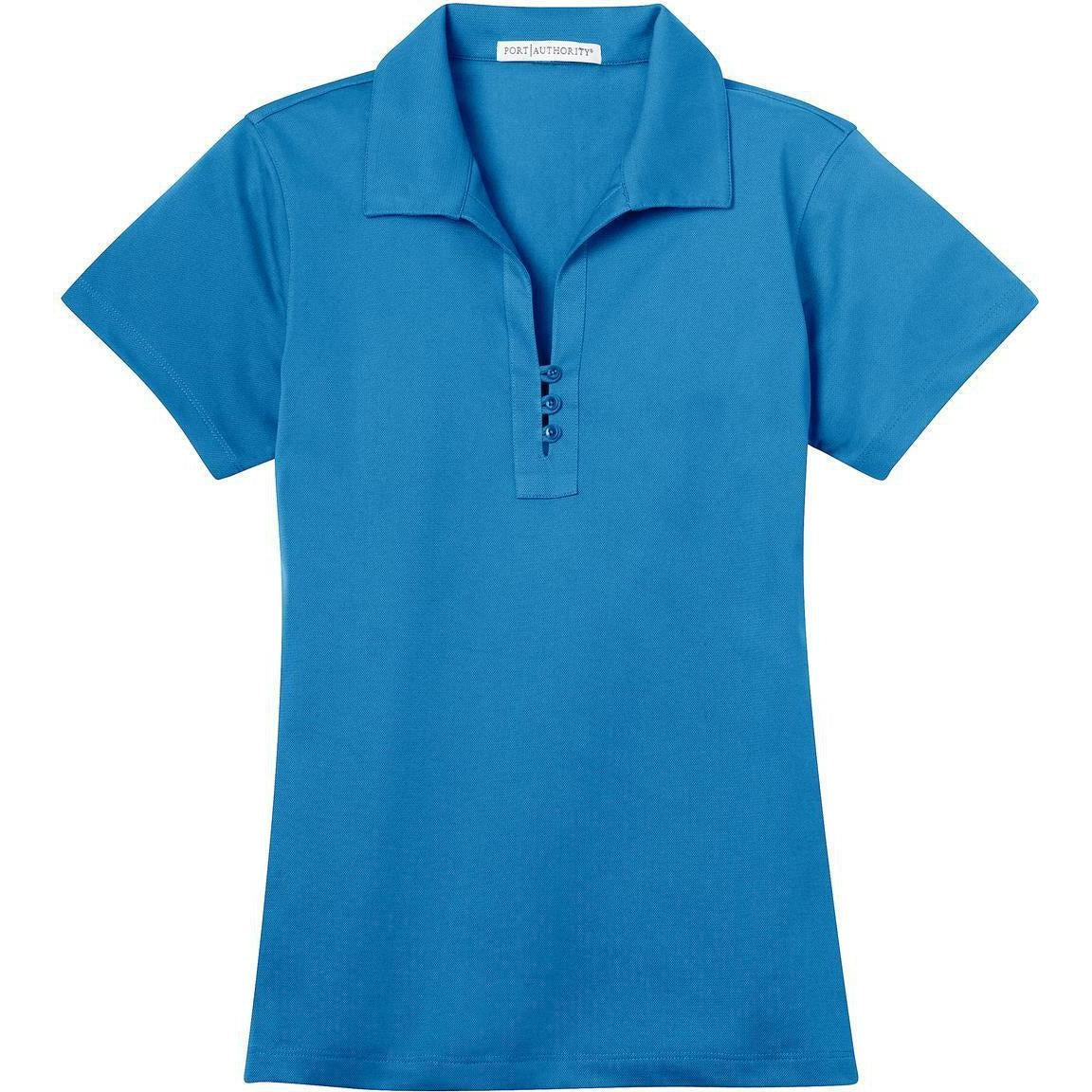 no-logo Port Authority Ladies Tech Pique Polo