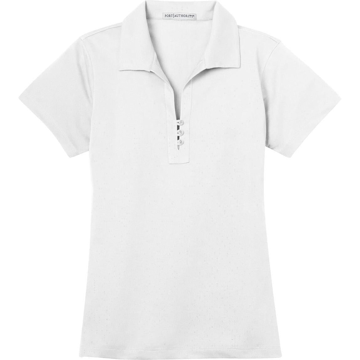 no-logo Port Authority Ladies Tech Pique Polo