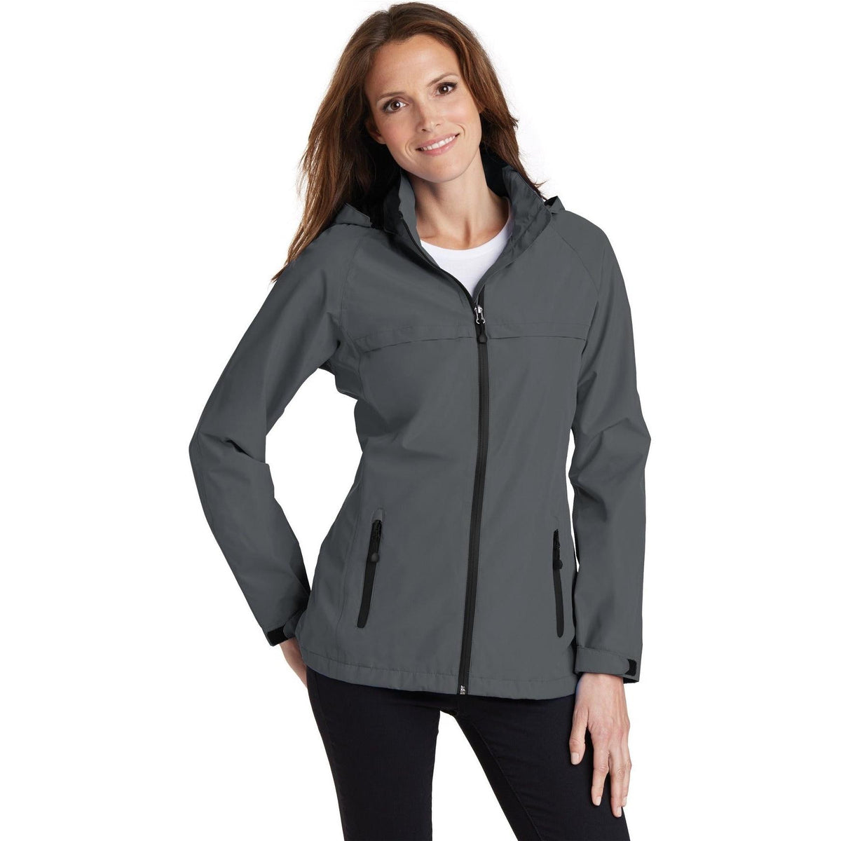 no-logo Port Authority Ladies Torrent Waterproof Jacket-Regular-Port Authority-Thread Logic