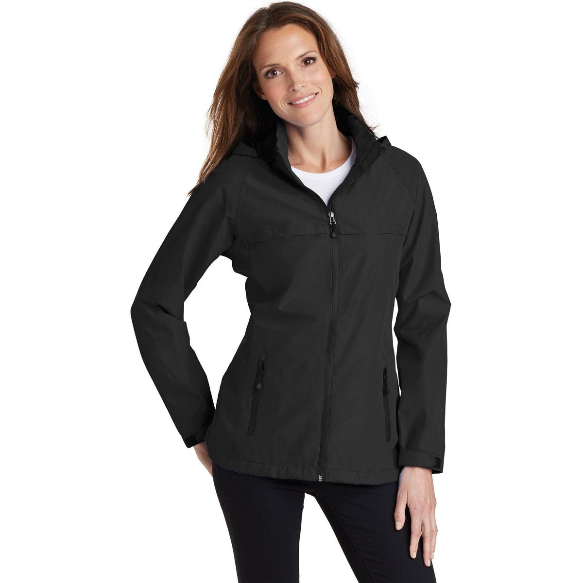 no-logo Port Authority Ladies Torrent Waterproof Jacket-Regular-Port Authority-Thread Logic