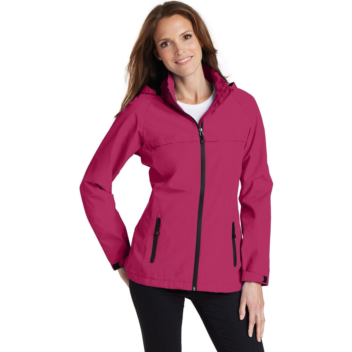 no-logo Port Authority Ladies Torrent Waterproof Jacket-Regular-Port Authority-Thread Logic