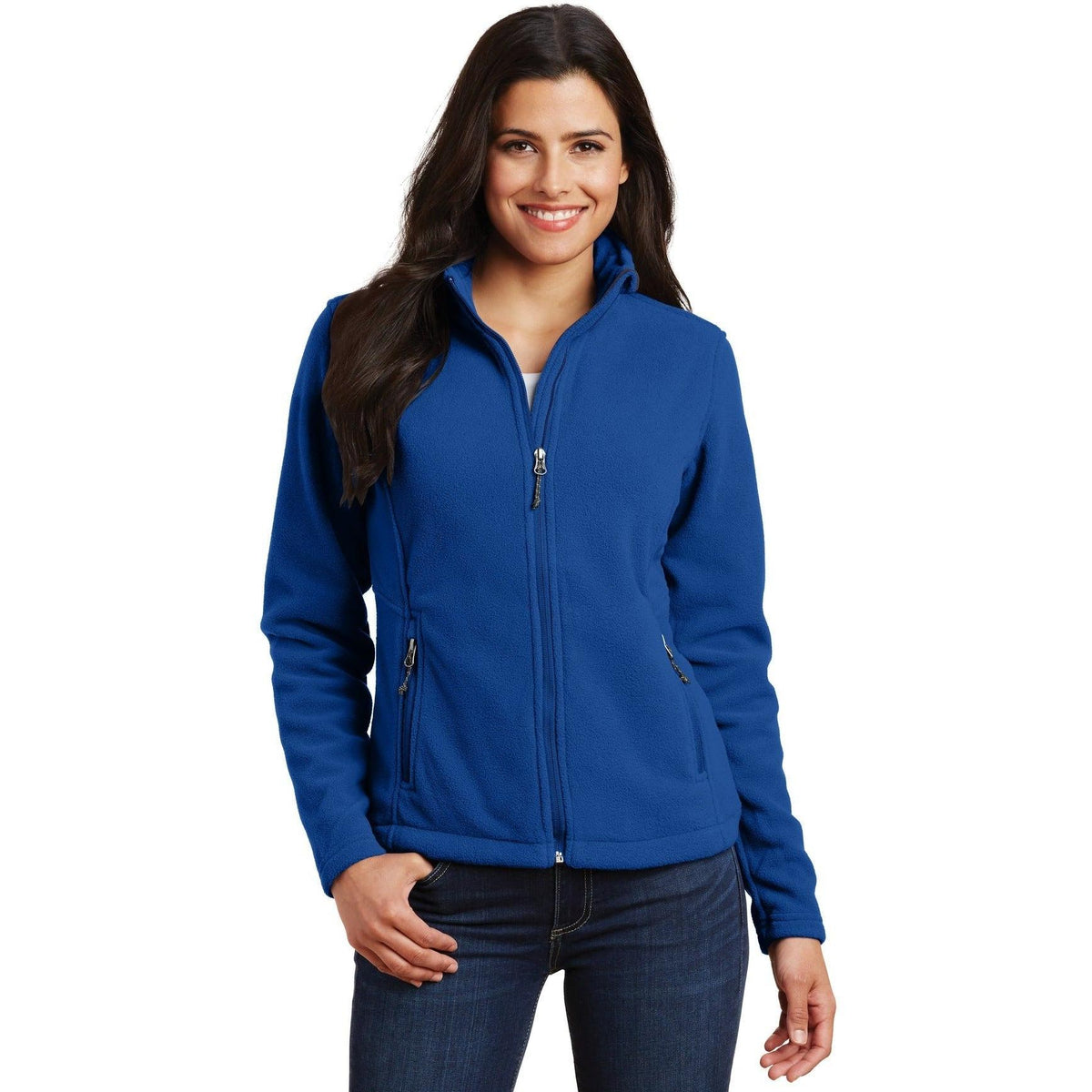 no-logo Port Authority Women's Value Fleece Jacket-Regular-Port Authority-Thread Logic