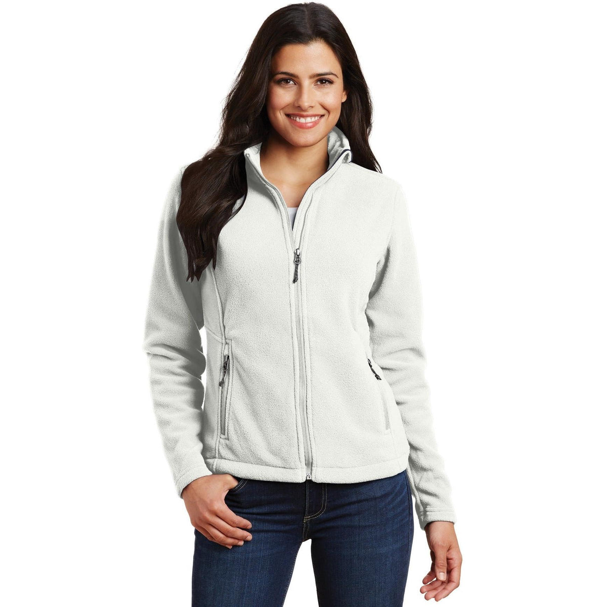 no-logo Port Authority Women's Value Fleece Jacket-Regular-Port Authority-Thread Logic