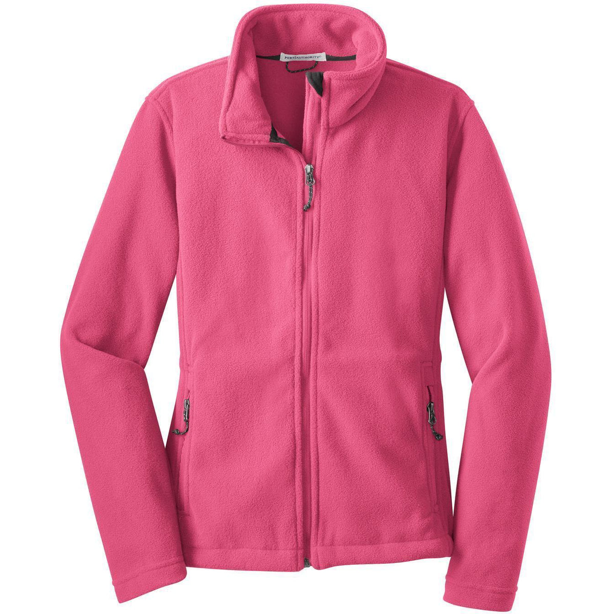 no-logo Port Authority Women's Value Fleece Jacket-Regular-Port Authority-Pink Blossom-XS-Thread Logic