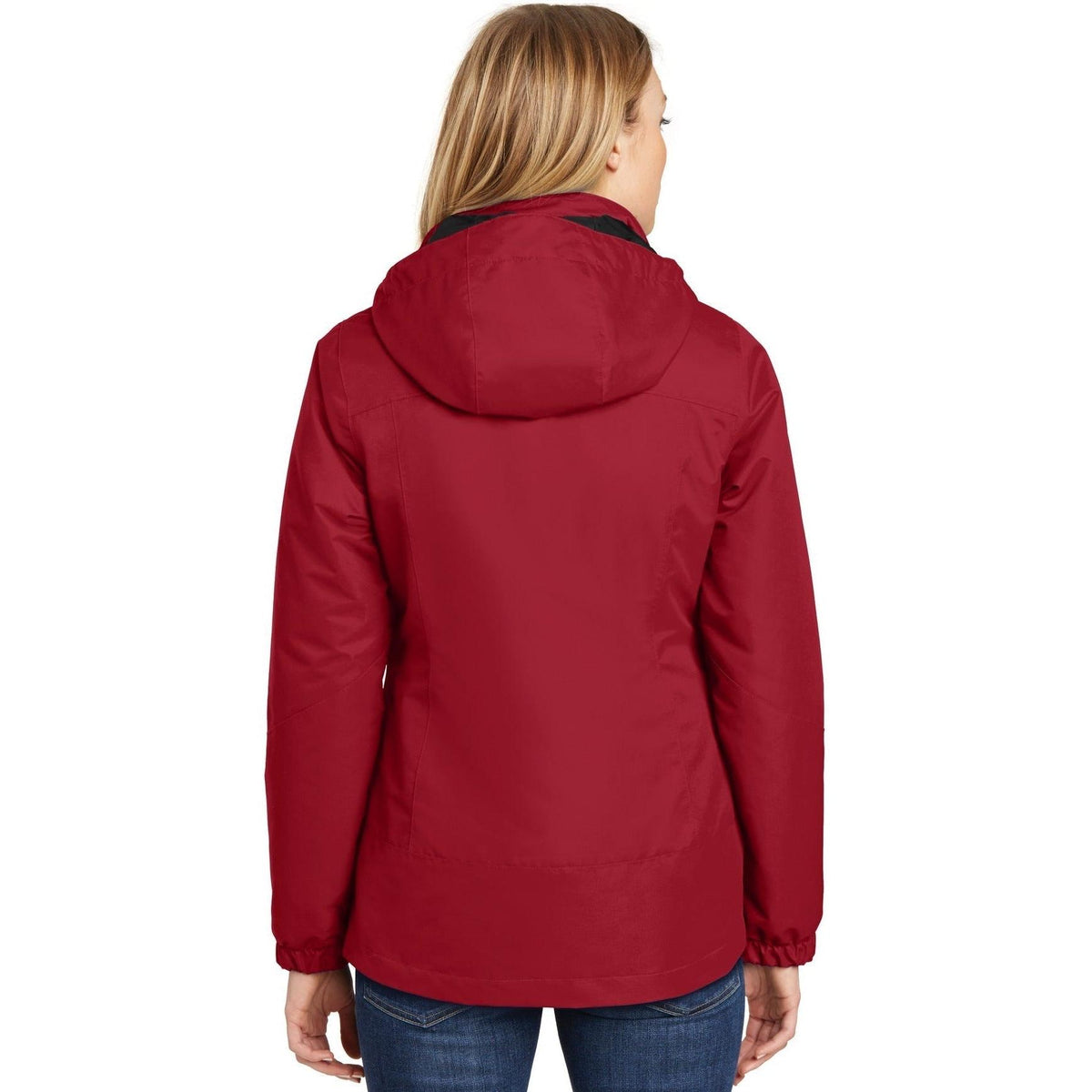 no-logo Port Authority Women's Vortex Waterproof 3-in-1 Jacket-Regular-Port Authority-Thread Logic