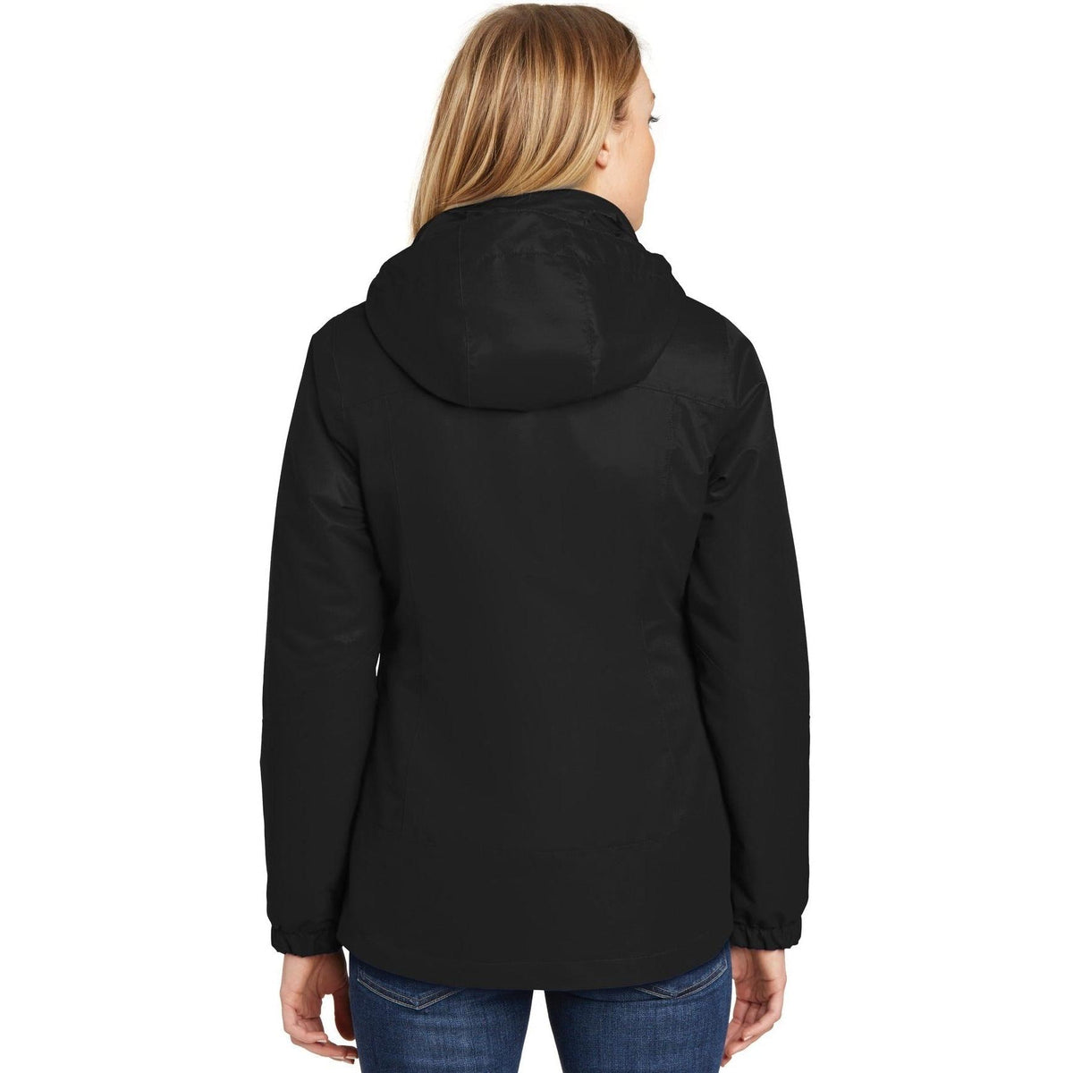 no-logo Port Authority Women's Vortex Waterproof 3-in-1 Jacket-Regular-Port Authority-Thread Logic