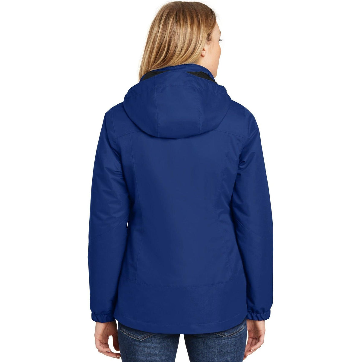 no-logo Port Authority Women's Vortex Waterproof 3-in-1 Jacket-Regular-Port Authority-Thread Logic