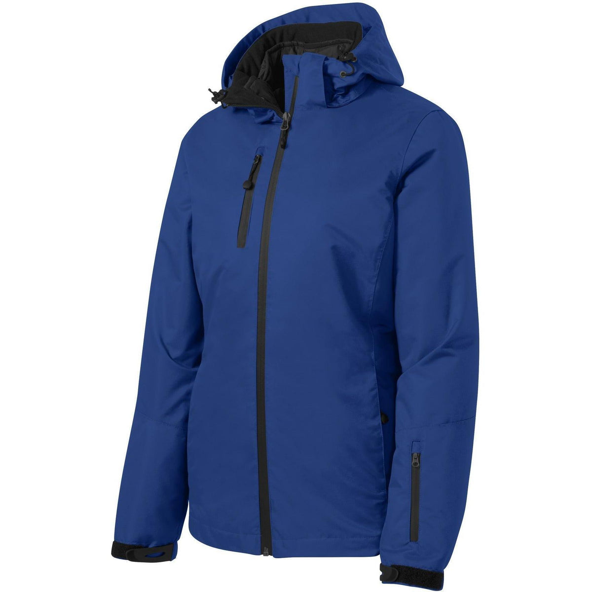 no-logo Port Authority Women's Vortex Waterproof 3-in-1 Jacket-Regular-Port Authority-Night Sky Blue/Black-XS-Thread Logic