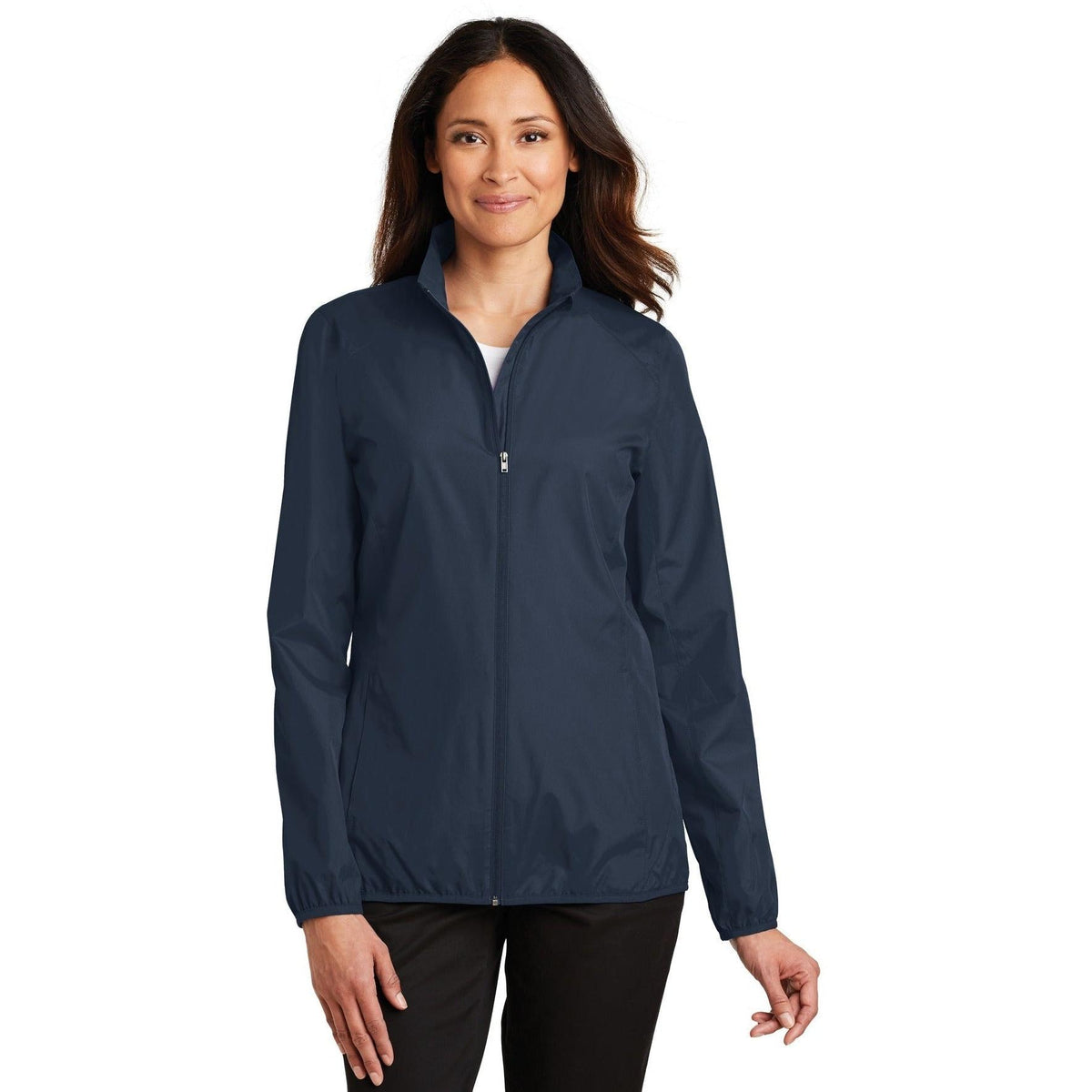 no-logo Port Authority Women's Zephyr Full-Zip Jacket-Regular-Port Authority-Thread Logic
