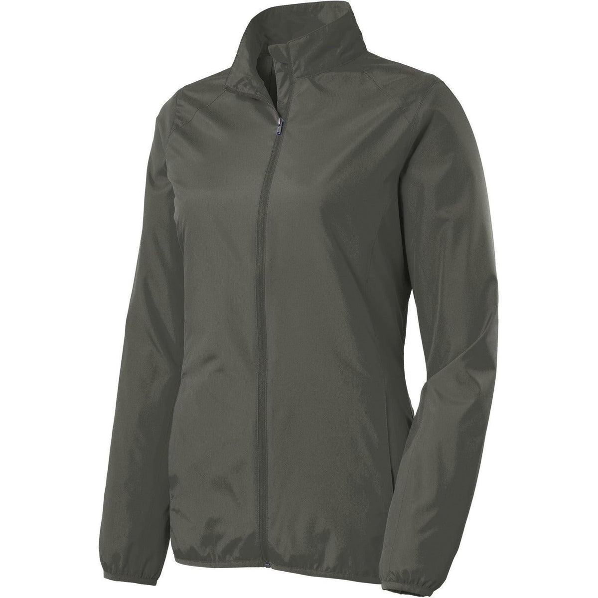 no-logo Port Authority Women's Zephyr Full-Zip Jacket-Regular-Port Authority-Grey Steel-XS-Thread Logic
