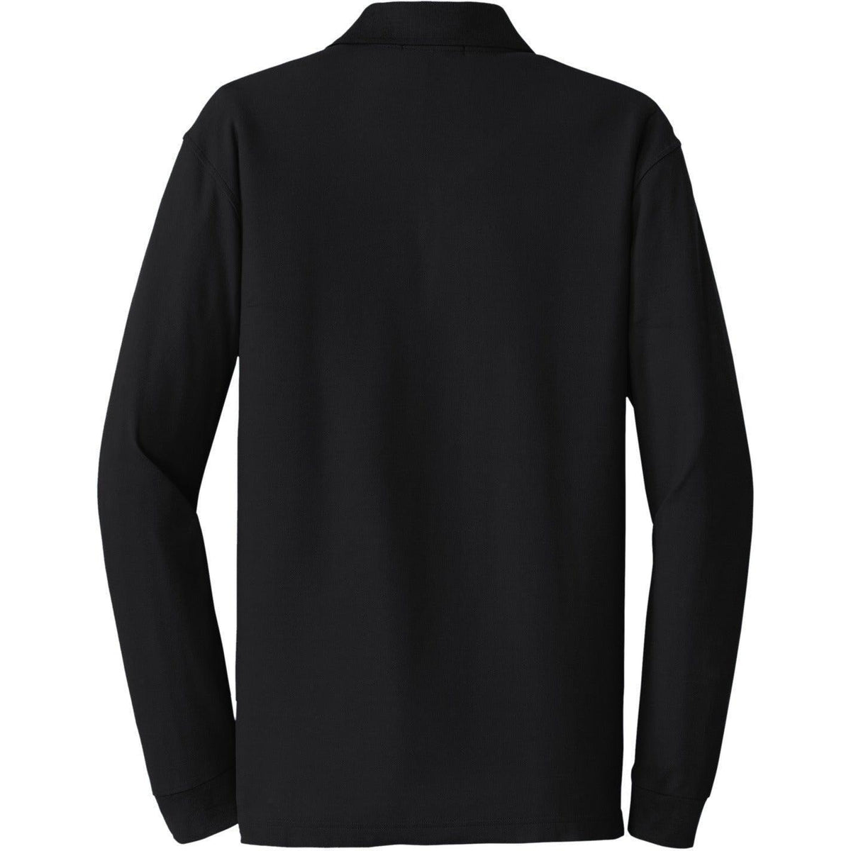 no-logo Port Authority Long Sleeve Core Classic Pique Polo-Regular-Port Authority-Thread Logic