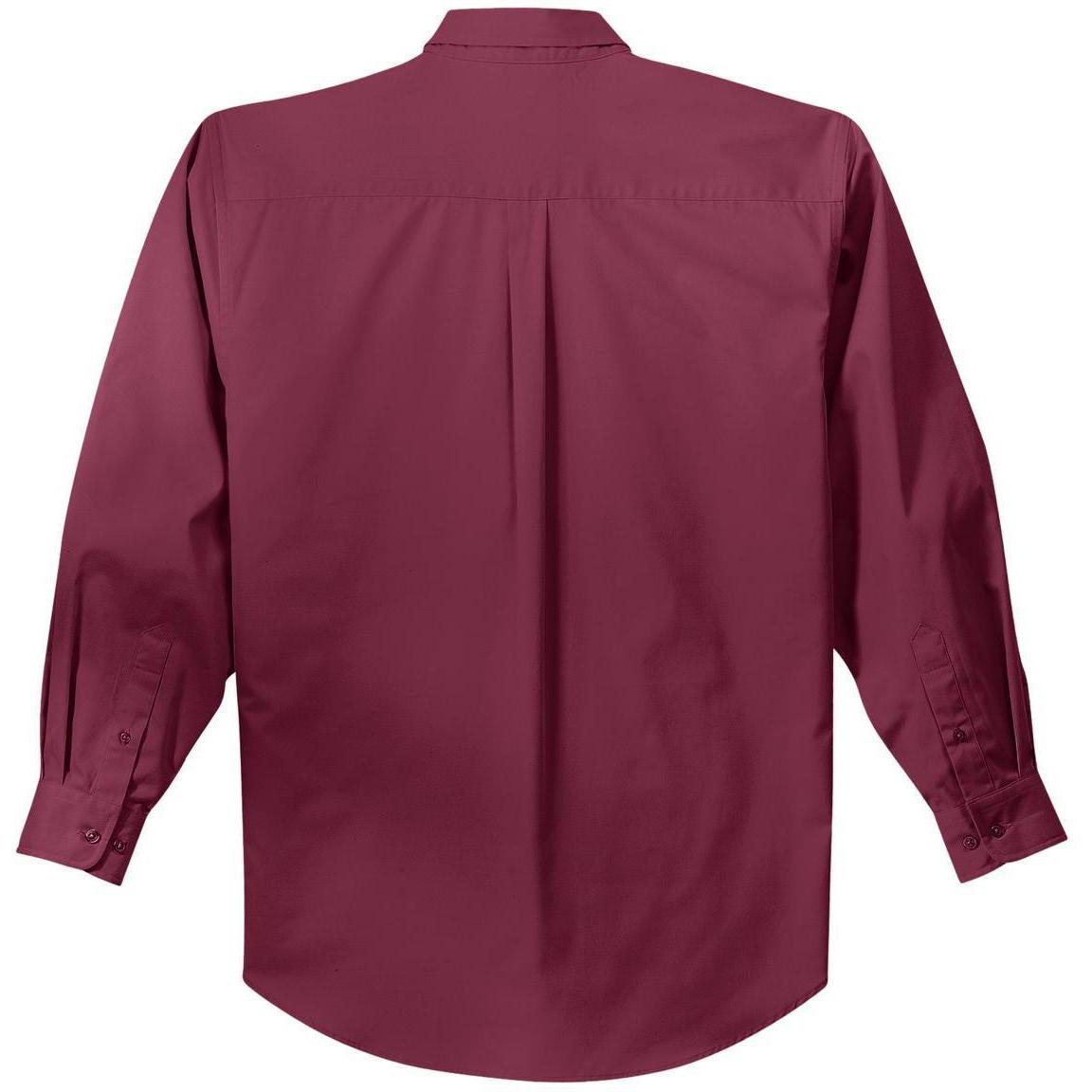 no-logo Port Authority Long Sleeve Easy Care Dress Shirt-Dress Shirts-Port Authority-Thread Logic