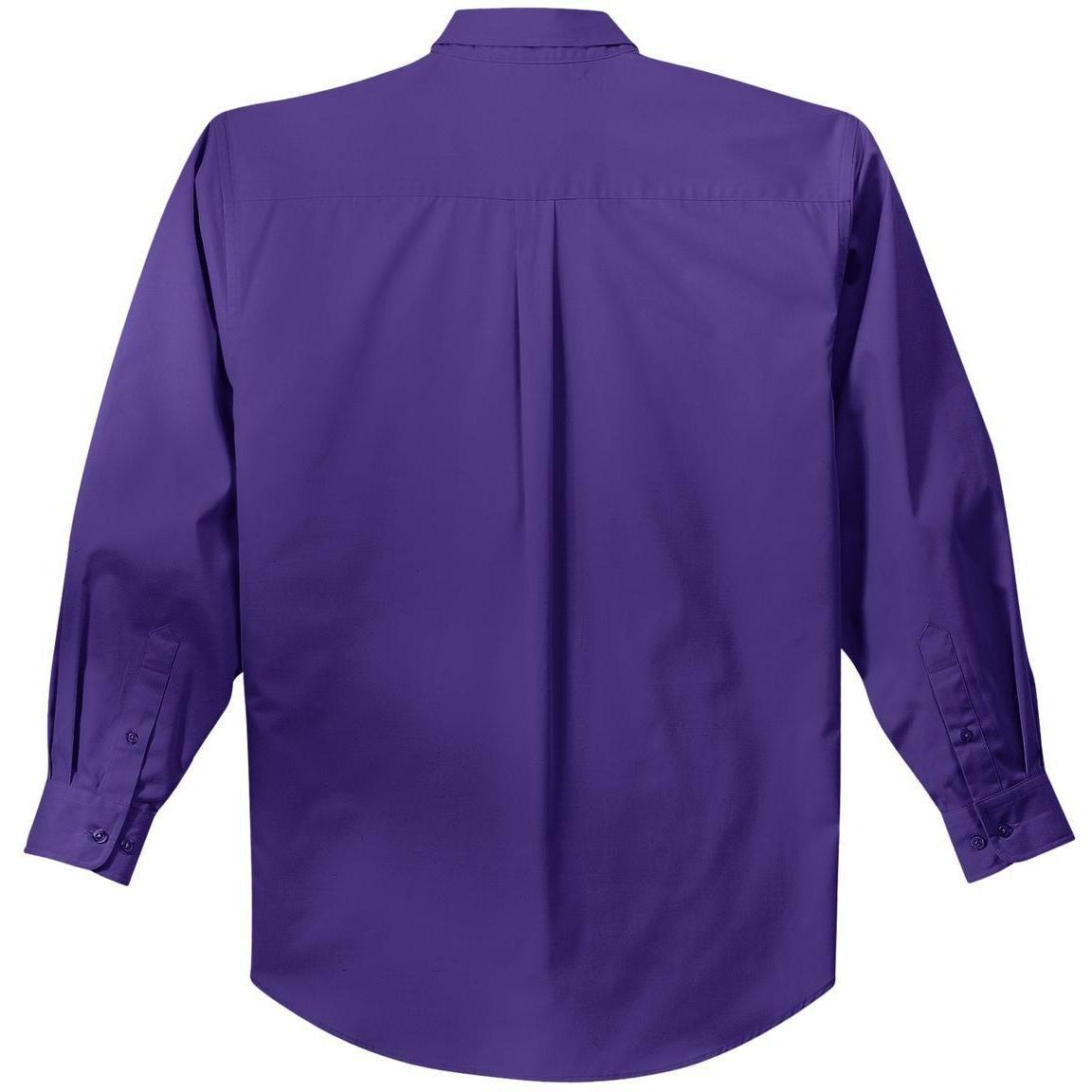 no-logo Port Authority Long Sleeve Easy Care Dress Shirt-Dress Shirts-Port Authority-Thread Logic