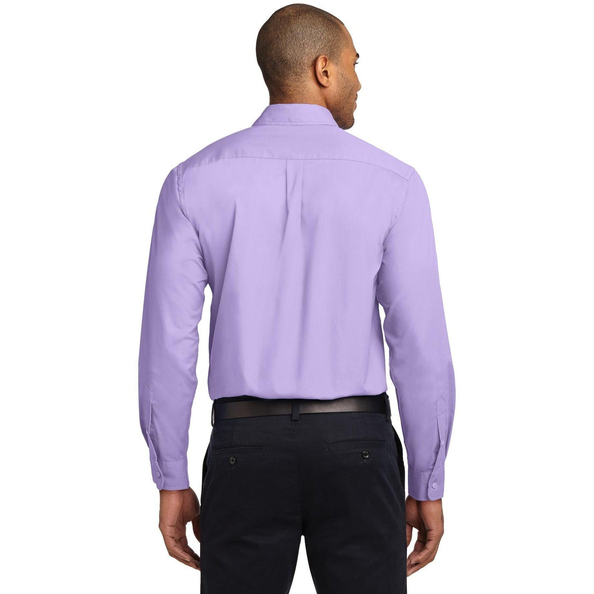 no-logo Port Authority Long Sleeve Easy Care Dress Shirt-Dress Shirts-Port Authority-Thread Logic