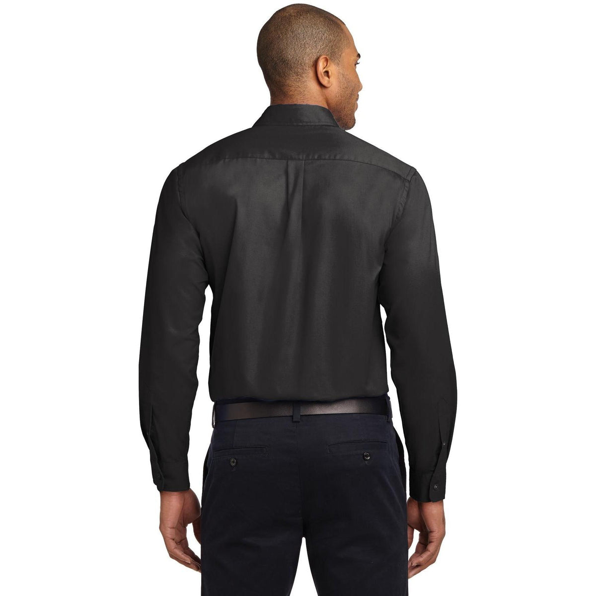 no-logo Port Authority Long Sleeve Easy Care Dress Shirt-Dress Shirts-Port Authority-Thread Logic
