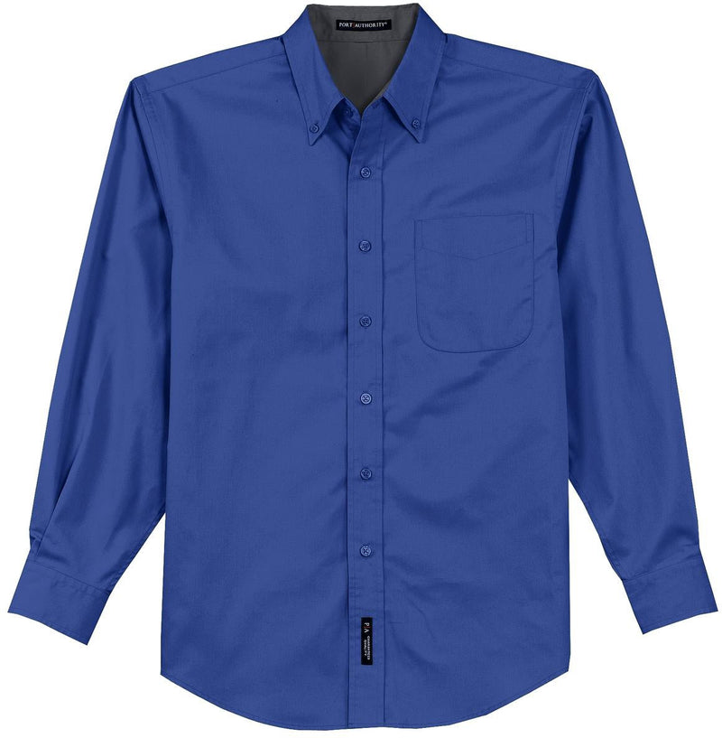 Port Authority Dimension Knit Dress Shirt-XS (Dress Shirt Blue) 
